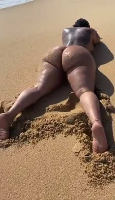 60fps Beach Big Ass Ebony Soles Tattoo Thick Thighs Porn GIF by visualtherapy