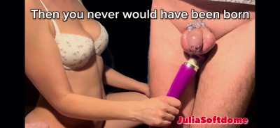 It&rsquo;s a privilege to have mommy waste your loads