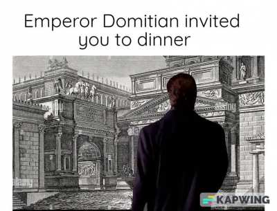Domitian do a little trolling