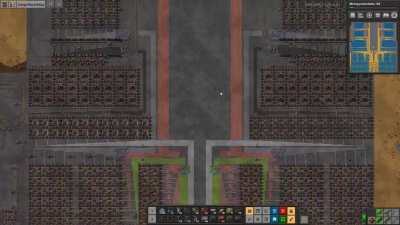 My not so compact, raw input, 22k/m output red circuit factory.