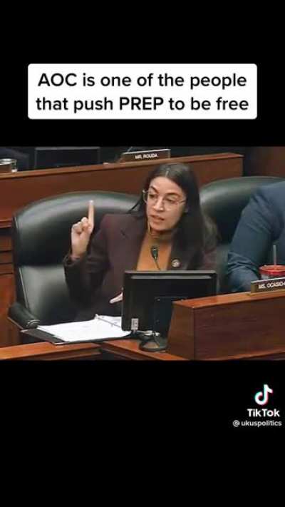 AOC asks why the public funds drug research that isn’t used to directly benefit patients. Instead, the intellectual property and profits remain with private drug companies at the expense of the taxpayer.