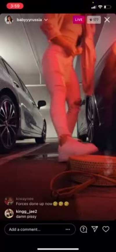 Peeing on live