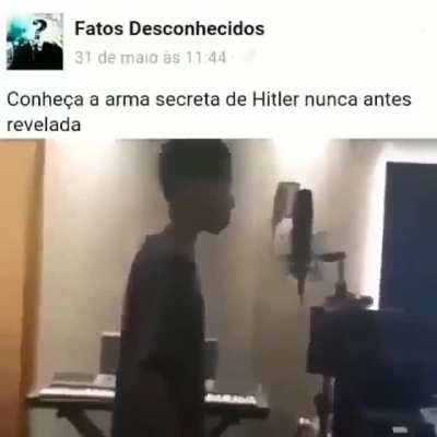 Essa &eacute; uma arma muito avan&ccedil;ada para aquela &eacute;poca