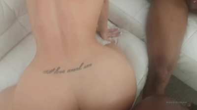 Those horny bulls can't get enough of Kristy Black's round ass and iconic "I love anal sex" tat, even during breaks