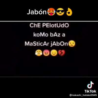 Jab&oacute;n😈👌