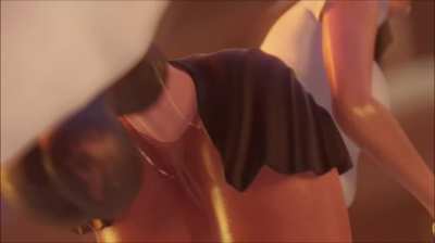 Office Mercy x Horse (Overwatch) [TheBartender]