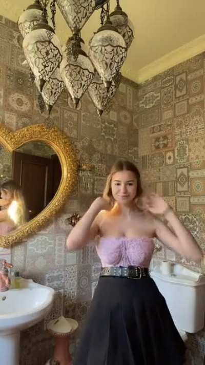 Pink top