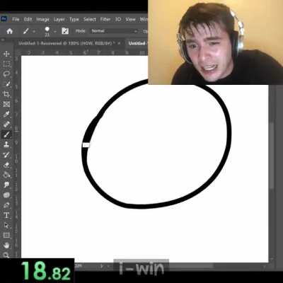 Drawing kirby speedrun WR
