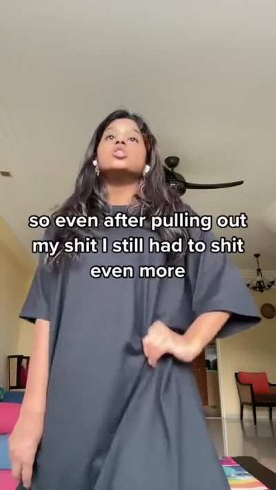 Cool Girl sings a song about not shitting for 2 weeks