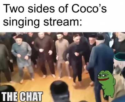 If you haven't been in Coco's singing stream, you're missing out. #FreeCoco