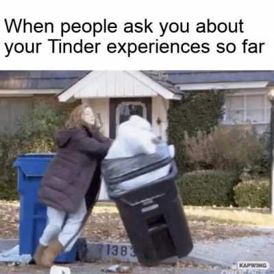 Apparently it's my duty to take out the trash
