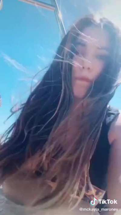 At the beach