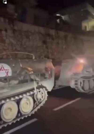Druze Arabs showing support to IDF