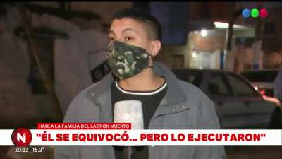 Los familiares del ladrón muerto en Quilmes denuncian que el jubilado lo mató estando indefenso y cuestionan por qué no llamó a la policía.
