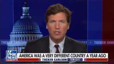 Tucker Carlson makes up his mind