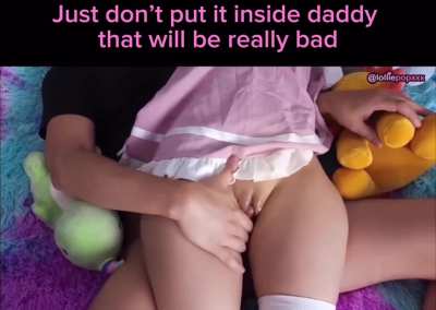 You promised you wouldn&rsquo;t daddy