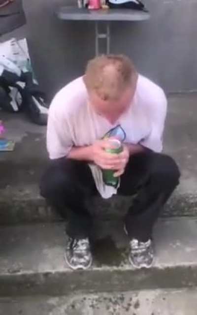 Going through alcohol withdrawal, poor Polish guy