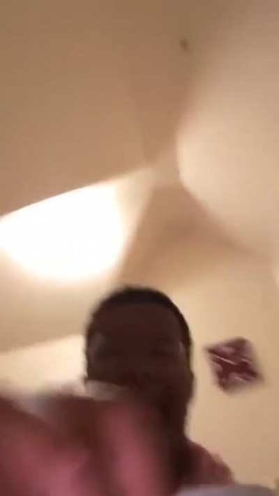 Twomad chucks a knife at his phone