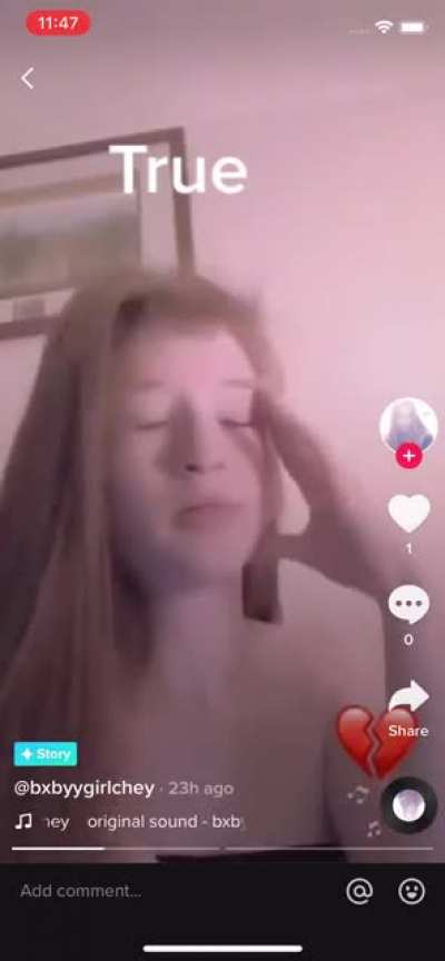 What did I just accidentally find. We still on musically? I&rsquo;m confused