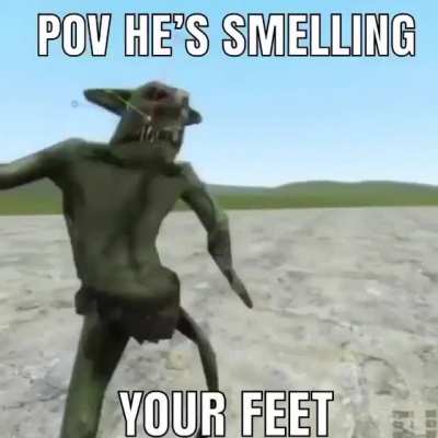 Dang bro wash yo feet