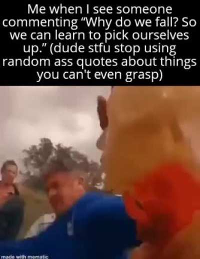 I don't need your damn "help"