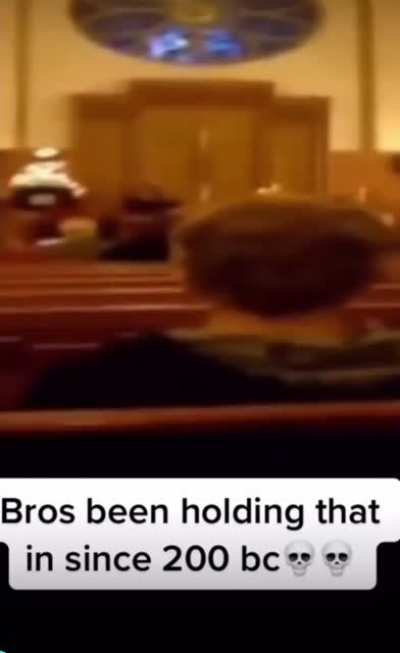 Blursed church