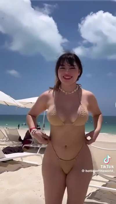 Sexy girl at the beach 