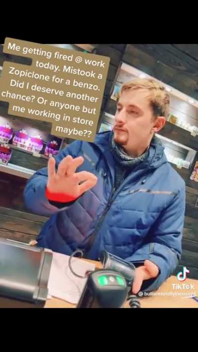 Apparently he got fired