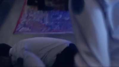 Bianca Cruzeiro Gives a Hard Knee in Aniara (2018)