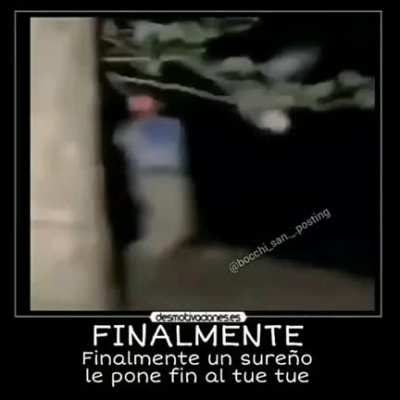 Imágenes inéditas del Cristian peleándose con el tue tue