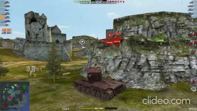 A truly epic exchange between two KV2s, lessons were learned