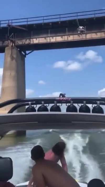 "You stay in the boat, my people need me!!"