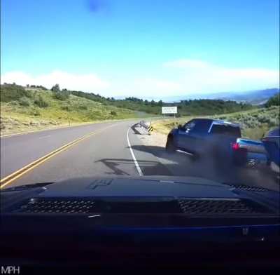 What could go wrong pulling a quick U-turn?