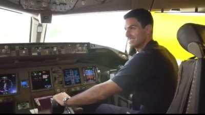 Arteta&rsquo;s at the wheel