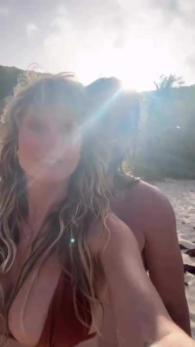 'it&rsquo;s another day for you and me in paradise' - IG July 2025