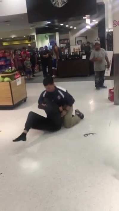 Women gets what she deserves after freaking out.