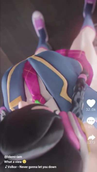 D.va&rsquo;s famous TikTok (Idemiiam) [Overwatch]