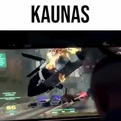 Traffic wildin' in Kaunas Today 😂🤣😂🤣 stay safe y'all🙏🙏🙏🙏