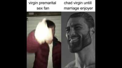 "virgin isn't an insult, its a compliment" -Chad