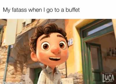 Me any time I&rsquo;m around food