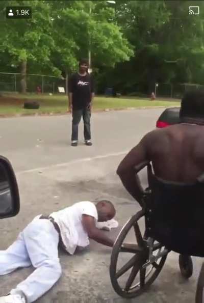 Handicappin that azz