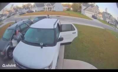 Bobcat attacks women and the Husband yeets it 15 feet then pulls out the heat