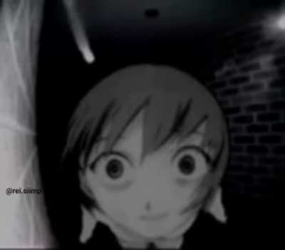Rei at the door