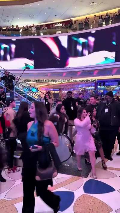 The cast in Atlantic City tonight