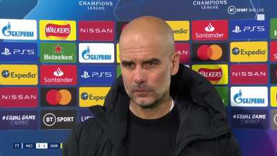 Pep: "To play well in the areas we want, we need a good build-up, today it was not good. Joao and Rodri were not clever to receive the ball in the positions to make contact with the others." | Post-Match Interview