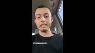 Dude Holds A Man At Gunpoint In The Back Seat After Catching Him Riding Around With His Girlfriend!