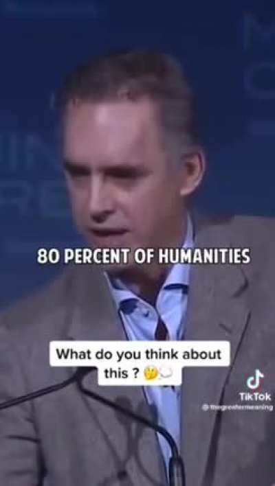 Peterson points out the truth that no one else dares to say.