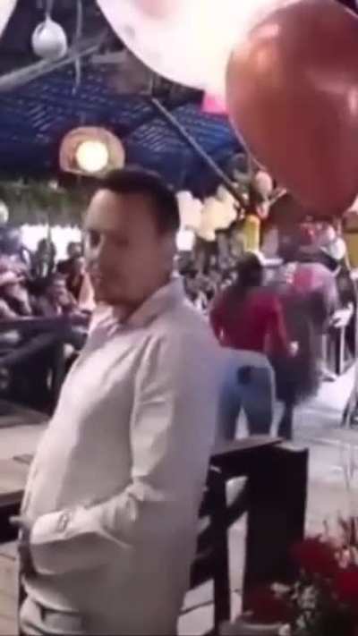 Horse Causes Mayhem Inside Restaurant After Being Spooked