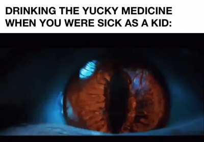 Do you remember the pink bubblegum medicine?