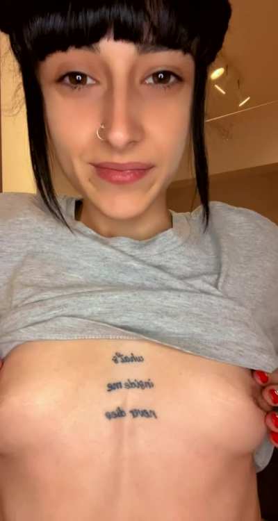 Small boobs gang where you at?